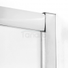 New Trendy Feria Kabina kwadratowa 90x90x201 cm z brodzikiem profile chrom szkło przezroczyste z powłoką ZF-0032
